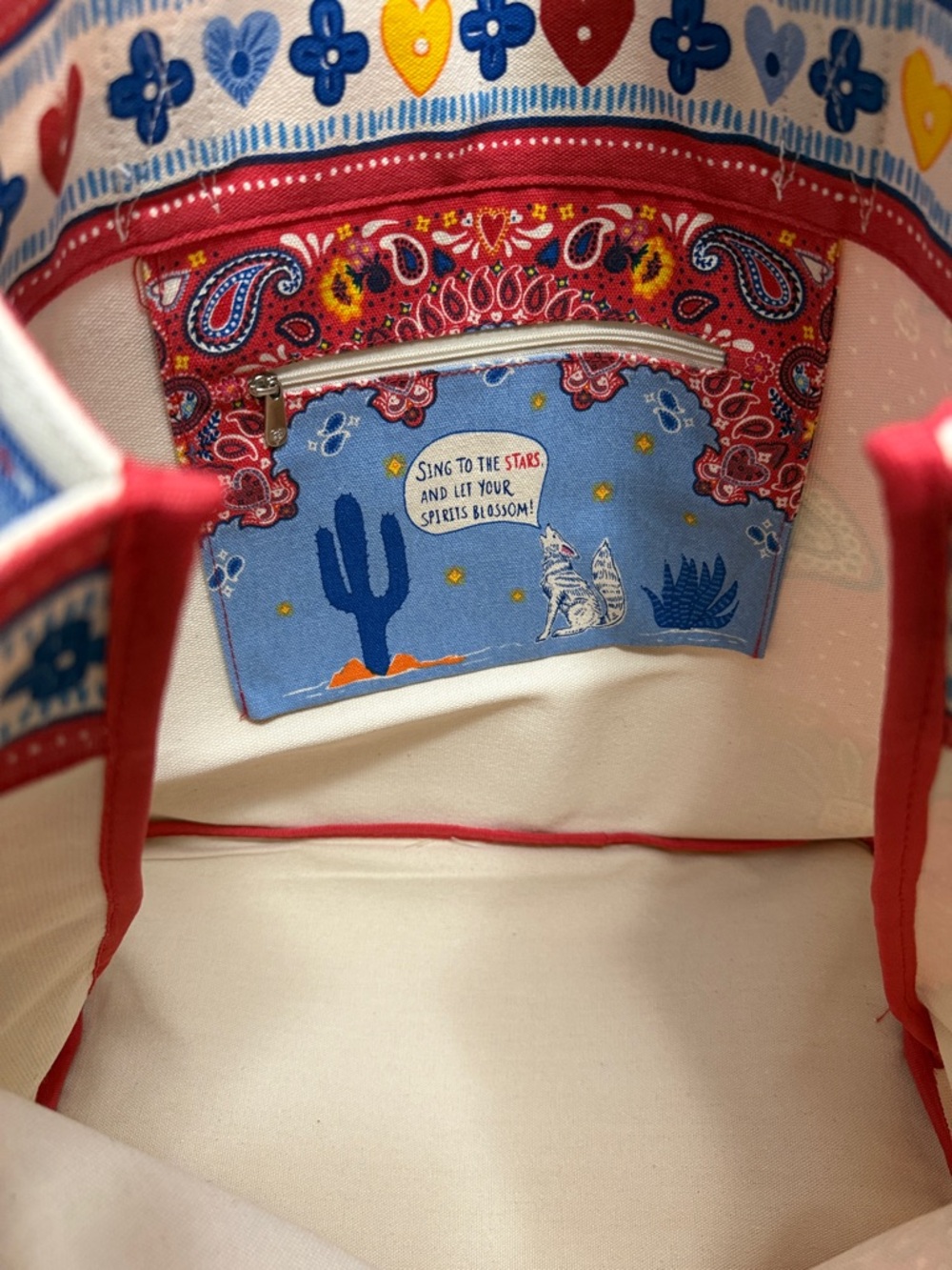 NWT New Brighton Multicolor
Bandana Love Tote - Picture 5 of 8